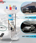 Ford F-150 Electric Fuel Pump Assembly For 4.2L 4.6L 5.4L Engines 2004 2005 2006 2007 2008 Drop-In Easy-Install Replacement