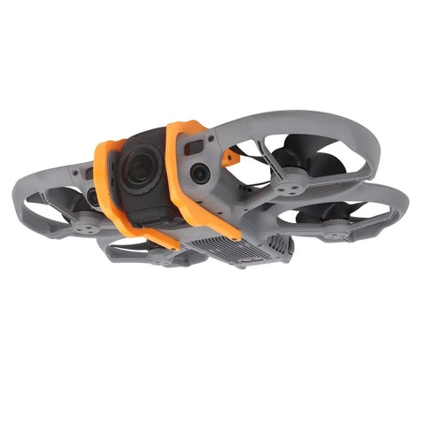 Orange Gimbal Bumper Guard For Avata 360 Drone Gimbal Camera Protector And Lens Shield Anti Collision Protective Cover High Hardness Plastic Guard Bar For Enhanced Impact Absorption on drone