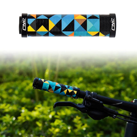 Silicone Lock On Mountain Bike Grips 22.2mm For Smooth Non Slip Comfort On MTB BMX And Electric Scooters Great Grip In Wet Conditions