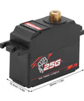 Savage Grip Metal Gear Digital Servo 25g With 2BB Coreless Motor, compact design, 36mm size for RC cars and boats