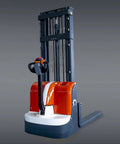 Heavy Duty Electric Pallet Stacker Engineered For Smooth Warehouse Handling Built To Hustle With Effortless Lifting Specs and Rock Solid Maneuvering For Crews That Crush Daily Quotas, showcasing a portable electric stacker.