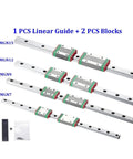 Premium Linear Rail Kit 100 To 1000mm With 2 MGN12H Sliding Blocks For CNC Machines And 3D Printers in various sizes