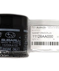 Subaru Engine Oil Filter And Crush Gasket Kit 15208AA100 11126AA000, genuine parts for Legacy Outback Impreza WRX STI Forester Baja.