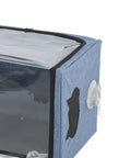 Portable Pet Nebulizer Box For Cats And Dogs With Collapsible Inhalation Chamber in Oxford Fabric, side view