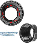 Rock Solid 3/4 Inch IP68 Waterproof Cable Glands With Killer Grip Strain Relief Nylon Cord Connectors showing unique design features.