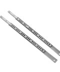 2 Pack Replacement Drawer Slides With Ball Bearing For Cabinets, Heavy Duty Cold Rolled Steel Rails, 17mm Two Section Design
