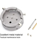 Metal Watch Movement Holder For 7750 Movement Repairing And Maintenance Durable Precise Tool with attachments