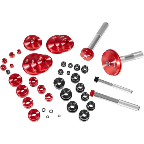 43 Piece Bearing Press And Seal Driver Set With 39 Adapters And 4 Handles Pro Grade Heavy Duty Seal Installer Kit visible