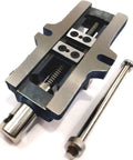 Vertical Milling Slide For Lathe 100x125 mm And 2 In 50 mm Self Centering Vise With Fixed Base Ready To Run Instant Milling Solution On Lathes New Slide Vice Precision Tooling Upgrade