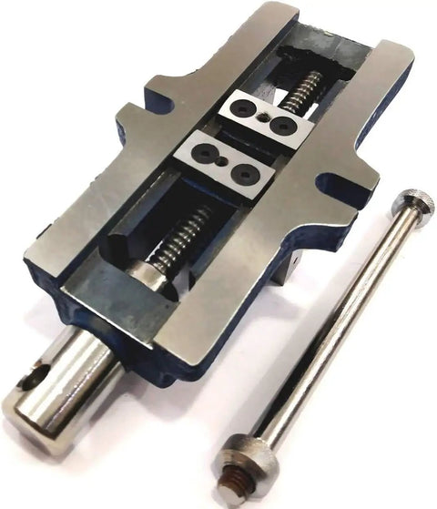 Vertical Milling Slide For Lathe 100x125 mm And 2 In 50 mm Self Centering Vise With Fixed Base Ready To Run Instant Milling Solution On Lathes New Slide Vice Precision Tooling Upgrade
