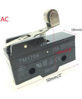 Heavy Duty Built To Last Short Hinge Roller Lever Momentary Micro Limit Switch 250V AC 15A Industrial Grade Easy Install Durable Construction Compact 2 Inch Body for machinery