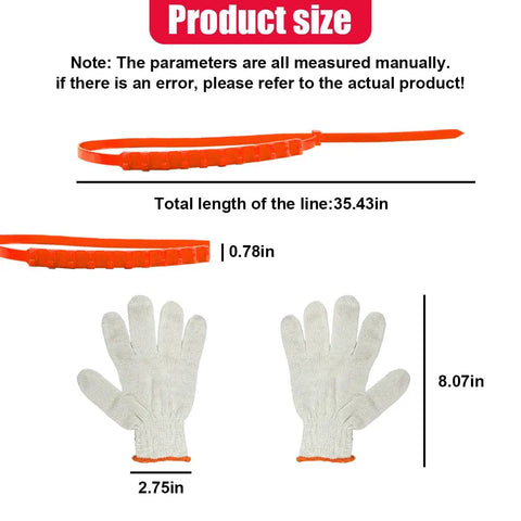 Product size image showing Heavy Duty 12 Piece Adjustable Snow Chains For Cars And Trucks Rust Free Plastic Tire Traction Straps.