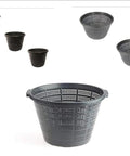 Round Plant And Flower Baskets Variety Pack For Water Gardens Aquaponics And Hydroponics Slotted Mesh Netted Pots variety