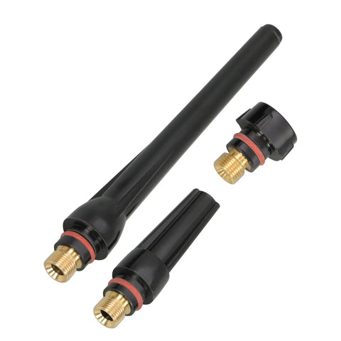 58 Piece Pro Grade TIG Welding Torch Kit For WP9 WP20 WP25 stubby back cap components
