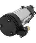 Top Shelf Stainless Steel Submersible Sump Pump With Three Hundred Watt Motor And Four Cubic Meter Flow showing the motor and connection.