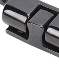 Heavy Duty Double Ball Cabinet Door Catch In Stainless Steel For Secure Wardrobe Drawer Latch With Adjustable Tightness Screwdriver Mechanism Made To Last And Work Perfectly Every Single Time close-up detail of the latch mechanism