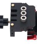 Side view of Pro Grade Self Centering Doweling Jig Kit With 6Mm 8Mm 10Mm Drill Bits Aluminum Alloy Portable Wood Dowel Punch Locator