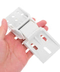 Heavy Duty Chest Freezer Hinge With Latch Design And Foldable Plastic Construction Hidden Cabinet Door Hinges for display cabinets in hand