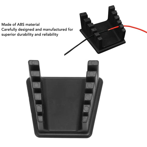 Keep Your Workbench Clean With This Sweet Soldering Wire Holder, boasting 5 Heavy Duty Slots For 30AWG To 12AWG Wires, Featuring A Magnetic Base And Tough ABS Plastic Build To Stop Tangling.