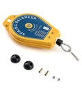 Heavy Duty Spring Balancer For Assembly Lines, Retractable Tool Fixture Holder With 1.1 Lb To 3.3 Lb Load, Solid Iron Case