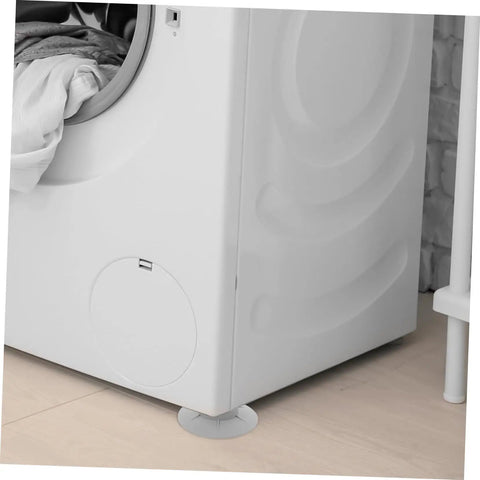 Washer with 4 Pack Non Slip Washer Feet Pads With High Friction For Noise Reduction And Vibration Control Skid Mats underneath