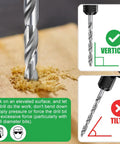 Top Notch High Speed Steel Drill Bits Set 10 Pieces Ranging From 0.3 To 4.0mm Micro Twist Drills for precision drilling into wood.
