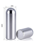 Heavy Duty 304 Stainless Steel Dowel Pins With Round Heads And Flat Chamfered Edges For Precision Positioning In Machines, Perfect For M8 M10 And M12 Fits, showing dimensions.