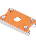 65mm Router Table Insert Plate For Wood Trimmers And Trimming Machines Pro Grade Heavy Duty Aluminum Alloy Base Positioning Bracket