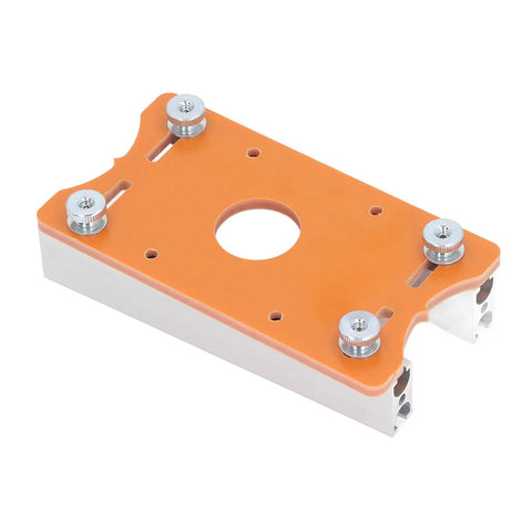 65mm Router Table Insert Plate For Wood Trimmers And Trimming Machines Pro Grade Heavy Duty Aluminum Alloy Base Positioning Bracket