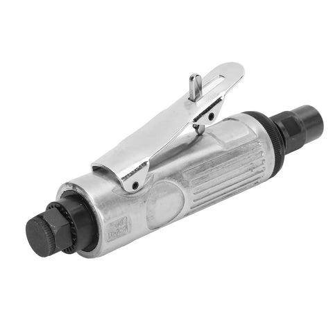 Heavy Duty Air Die Grinder 1/4 Inch Pneumatic Grinding Tool With Speed Regulator 22000 Rpm Zinc Alloy Frame close-up side view.