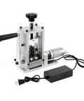 Electric Wire Stripping Machine For Copper Cable Recycling, portable design, variable blade adjustments, electric motor included.