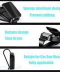 Car Sunglasses Holder Sun Visor Clip For BMW Series Interior Accessories Eyeglass Holder Keeps Glasses Safe From Scratches