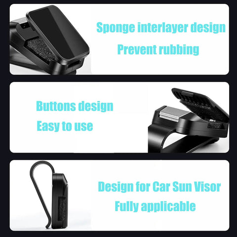 Car Sunglasses Holder Sun Visor Clip For BMW Series Interior Accessories Eyeglass Holder Keeps Glasses Safe From Scratches