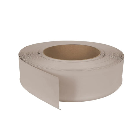 4 Inch By 120 Foot Dry Back Vinyl Wall Base With Toe Kick, beige flexible vinyl trim roll for floors and baseboards