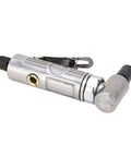 Heavy Duty Pneumatic Right Angle Die Grinder With Adjustable Speed Up To 20000 Rpm Zinc Alloy Body with 90-degree angle, air-powered for tight spaces.