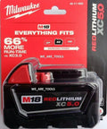 RedLithium XC 5.0Ah 18V Battery Pack For M18 Tools Delivers Up To 2.5X Runtime, 20 Percent More Power, And 2X Recharges package