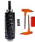 Badass Six Inch Spiral Cutter Head Replacement For Professional Jointer Work With Four Row Twenty Eight Carbide Inserts and tools.