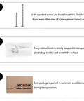 Brushed Nickel Cabinet Knobs 30 Pack Square Zinc Alloy Drawer Handles For Kitchen Cupboards Dresser And Bathroom Hardware packaging details