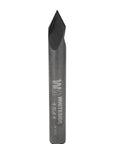 V Groove Router Bit With 60 Degree Included Angle Three Flutes Solid Carbide One Quarter Inch Cutting Diameter Seven Thirty Second Inch Point Length One Quarter Inch Shank Two Inch Overall Length