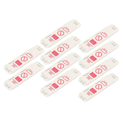 Heavy Duty Plastic Scaffold Tag Holder 10 Pack Rock Solid Safety Inspection Clip Kickass Construction Site Asset Identifier Built Like A Tank For Rough Job Sites