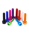 Colorful Aluminum DIN912 Hex Socket Cap Head Screws Set M3 M4 M5 M6 Machine Bolts Anodized Orange Finish 10 Pieces DIY Metalworking Fasteners For Your Builds And Projects in assorted colors