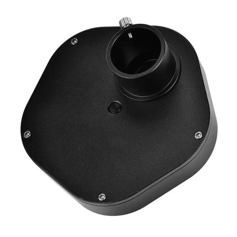 Top view of 1.25 Inch 5 Position Manual Filter Wheel For Telescope Eyepieces With T2 Mount Camera Adapter Aluminum Alloy Filter Changer.