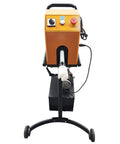 Front view of Pro Grade Brake Disc And Drum Lathe For Quick On Vehicle Repairs, Handles Up To 450mm Discs, Grinding Speed 8.5 mm Per Min, 110V Power, No Disassembly Needed, Easy, No Hassle Brake Machining Tool on stand