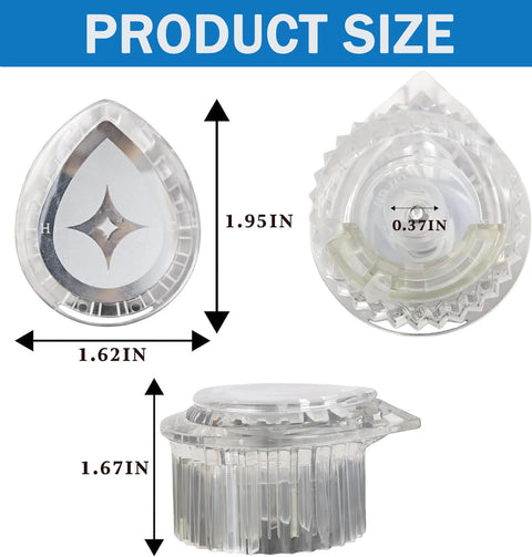 Replacement Single Handle Knob Kit For Posi Temp Shower And Tub Faucet Fits 100710 Style dimensions diagram