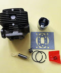 Heavy Duty G35 Cylinder Piston Ring Pin Needle Roller Bearing Kit Fits G35L G3K BC Models, cylinder kit parts on yellow background