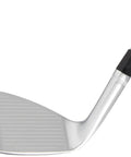 Md5 Jaws Wedge 56 Degree Right Hand S Grind 10 Degree Bounce Steel Shaft Chrome 2022 Model, clubface view with grooves