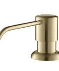 Spot Free Antique Champagne Bronze Kitchen Soap And Lotion Dispenser With Self Priming Pump No Fuss Multi Purpose Bottle KSD53SFACB