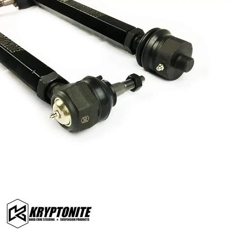 Death Grip Tie Rod Ends KRTR11 For 2011 To 2019 Chevy GMC 2500HD 3500HD Duramax Diesel, Heavy Duty Inner Ball Sockets, All Steel Hex Body, Left And Right Jam Nuts, Lifetime Warranty, pair close-up