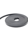 Hardcore 2M Polyurethane Timing Belt With Reinforced Steel Core Open Cut Layout For Precision 3D Printers And Cnc Machines, 50m roll.