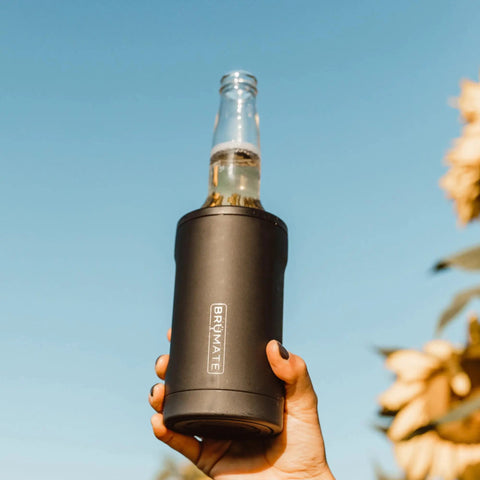 Insulated Bottle Cooler For Standard 12oz Glass Bottles Keeps Beer And Soda Ice Cold On The Go Stainless Steel Drink Holder